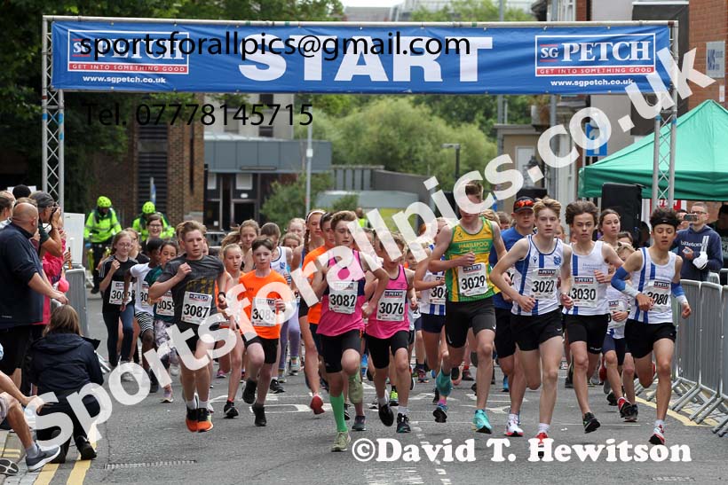 Darlington 3k Road Race, August 1st. Photo: David T. Hewitson/Sports for All Pics